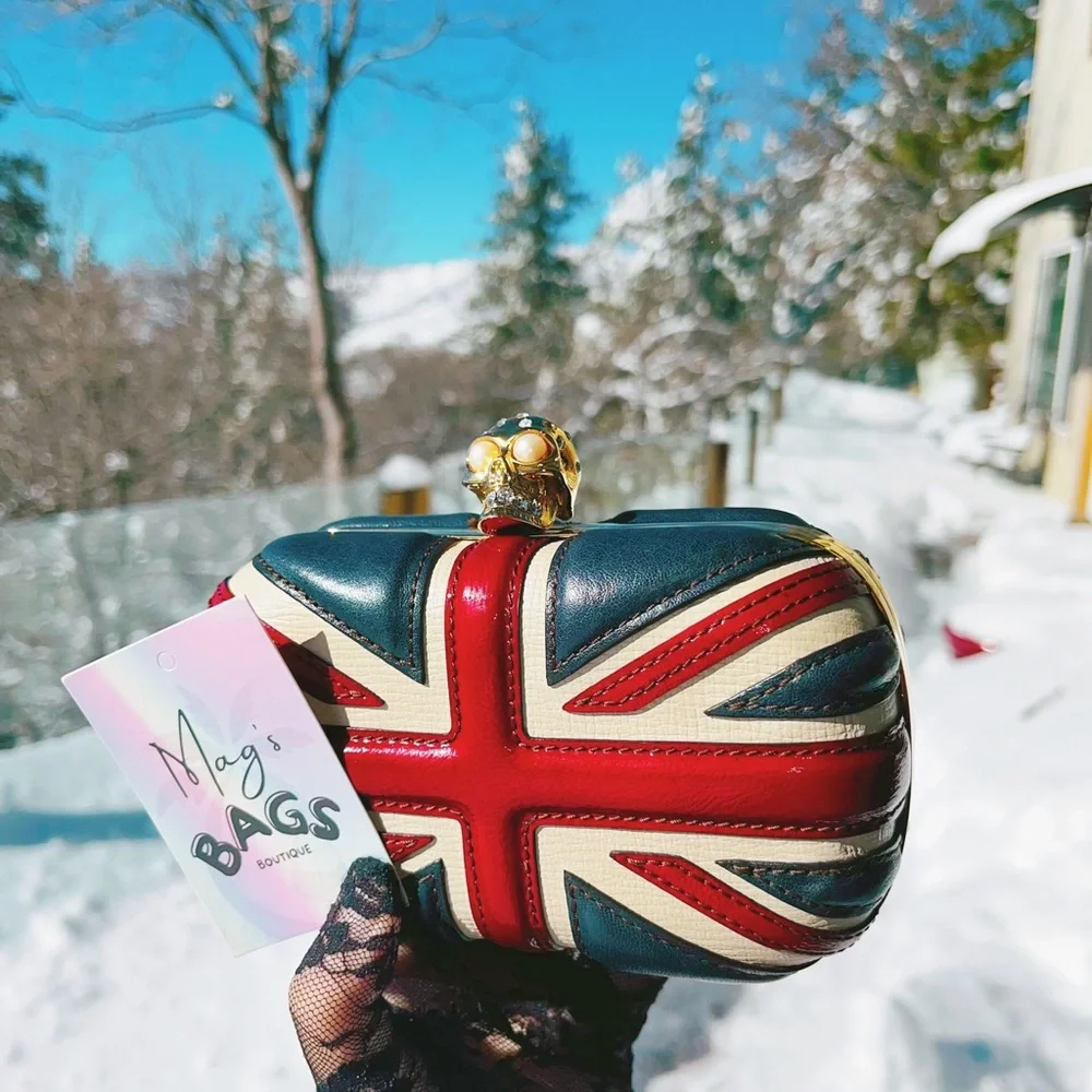 Alexander McQueen | Bags | Alexander Mcqueen Skull Britannia Flag
